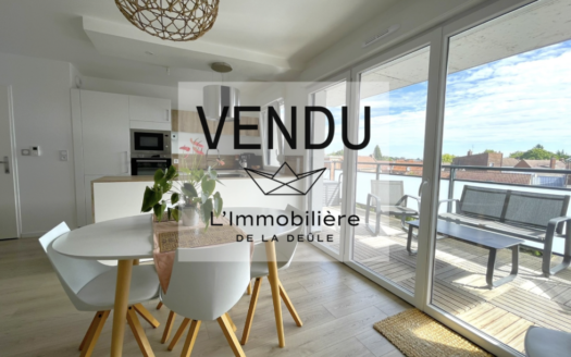 APPARTEMENT T3 – TERRASSE – GARAGE  – COMME NEUF !