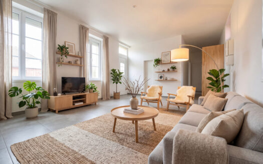 APPARTEMENT EN REZ-DE-CHAUSSÉE EN PLEIN CENTRE !